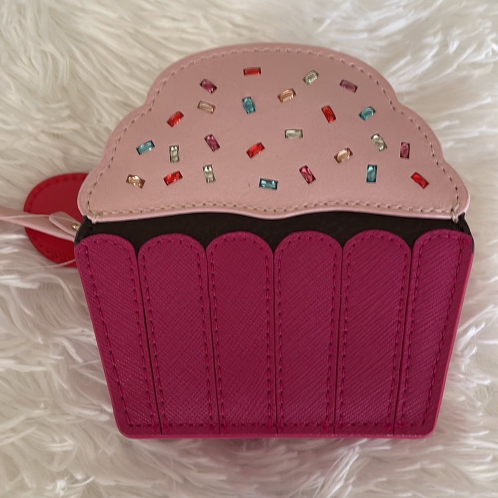 NWT Kate Spade Collectors Items Cupcake Purse and Change Purse with color gems. - Picture 10 of 10